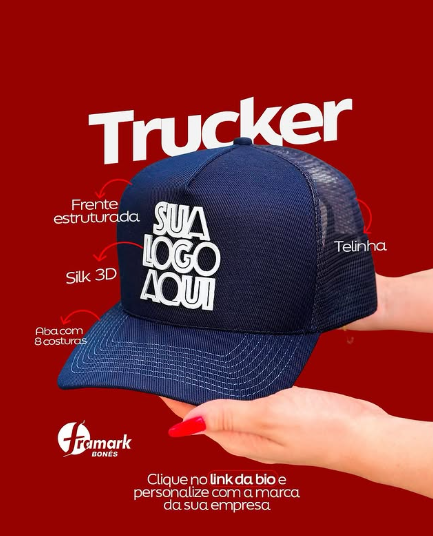 Boné Trucker Personalizado